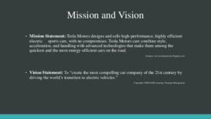 Tesla - vision og mission